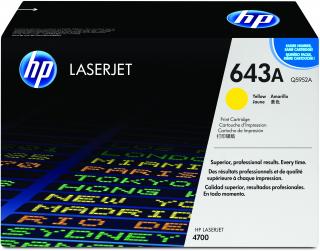 HP 643A Laser Toner Cartridge -Yellow (Q5952A) Photo