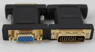 Unbranded Male DVI-I Male To Female VGA Adapter Photo