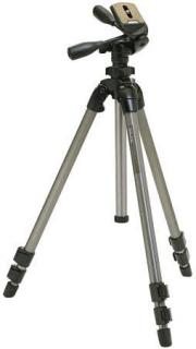 SLIK Pro 500DX Standard Tripod (SL/500DX) - Silver Photo