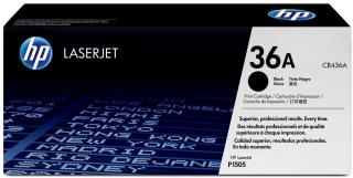 HP 36A LaserToner Cartridge -Black (CB436A) Photo