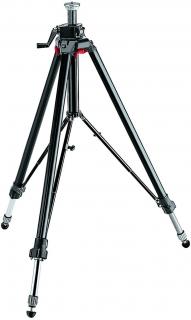 Manfrotto Studio Series 058B Black Aluminum Triaut Camera Tripod Photo