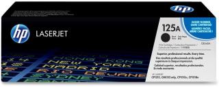 HP 125A Laser Toner Cartridge -Black (CB540A) Photo