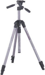 SLIK Pro 330DX Standard Tripod (SL/330DX) - Silver/Black Photo