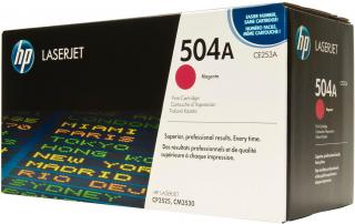 HP 504A Laser Toner Cartridge-Magenta (CE253A) Photo
