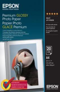 Epson A4 Premium Glossy Photo Paper - 20 Sheets Photo