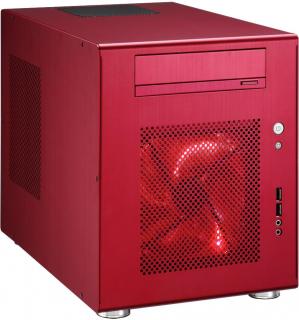 LIAN LI Q08 PC-Q08R Mini Tower Chassis - Red Photo