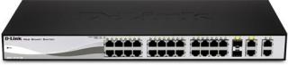 D-Link DES-1210-28 28-Port Web Smart L2 Managed Desktop Switch with 2 x SFP Ports Photo