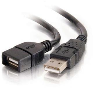 Unbranded Male USB 2.0 Type A To Female USB 2.0 Type A Cable - 5m Photo