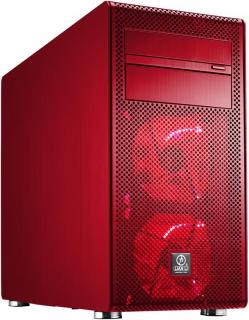 LIAN LI PC-V600FR Mini Tower Chassis - Red Photo