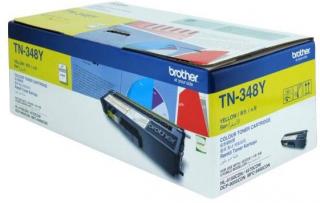 Brother TN-348Y Laser Toner Cartridge - Yellow Photo
