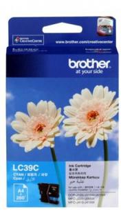 Brother LC39C Cyan Ink Cartridge Photo