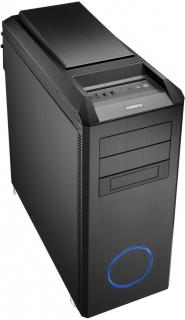 LIAN LI Blue Ring PC-B25S Mid Tower Chassis - Black Photo