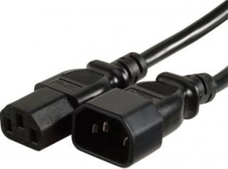 Unbranded Male Kettle Plug To Female Kettle Plug Cable - 1.8m Photo