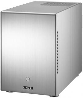 LIAN LI PC-Q25 Mini Tower Chassis - Silver Photo