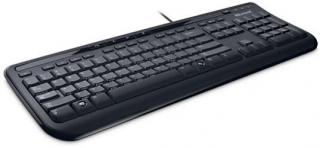 Microsoft 600 USB Multimedia Keyboard - Retail Pack Photo