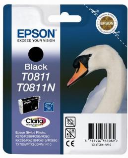 Epson T0811 Black Ink Cartridge (Swan) Photo