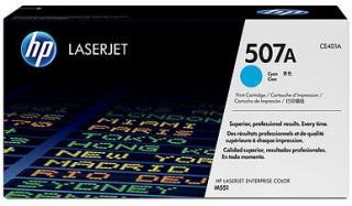 HP 507A Laser Toner Cartridge - Cyan (CE401A) Photo