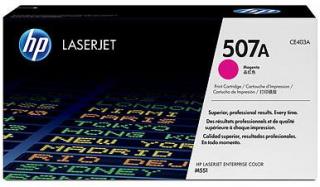 HP 507A Laser Toner Cartridge -Magenta (CE403A) Photo