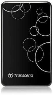 Transcend StoreJet 25A3 1TB Portable Hard Drive - Black Photo