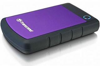 Transcend StoreJet 25H3 1TB Portable External Hard Drive - Purple Photo