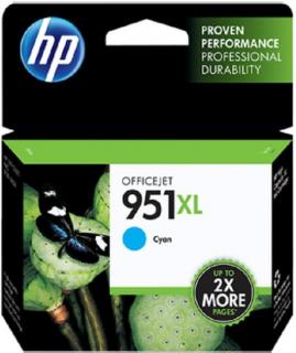 HP 951XL Cyan Ink Cartridge Photo