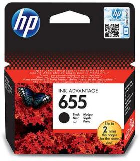 HP 655 Black Ink Advantage Cartridge Photo