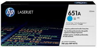 HP 651A Cyan LaserJet Toner Cartridge (CE341A) Photo