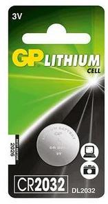 GP Lithium Coin CR2032 Battery -1 pack Photo