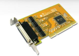 Sunix 4-Port Serial Low Profile PCI Card Photo