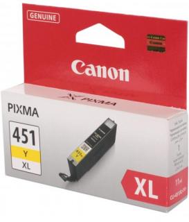 Canon CLI-451XL Yellow Ink Cartridge Photo