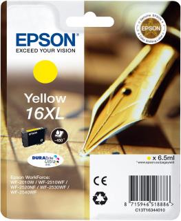 Epson 16XL Yellow DURABrite Ultra Ink Cartridge (Pen & Crossword) Photo