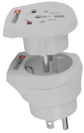 SKROSS Combo World International Adapter to USA Plug Photo