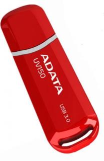 Adata DashDrive UV150 64GB Flash Drive - Glossy Red Photo
