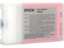 Epson UltraChrome K3 T603C Light Magenta Ink Cartridge Photo