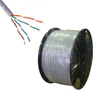 Cattex Cat5e CCA 500m Cable - Grey - Drum Photo