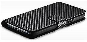 Cooler Master Traveler N2U-100 Folio Case for Samsung Galaxy Note II - Carbon Fiber Black Photo