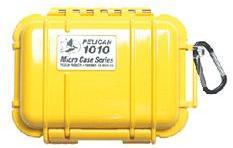 Pelican 1010 Case with rubber liner - Yellow Photo