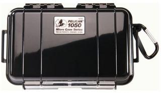 Pelican 1050 Case with rubber liner - Black Photo