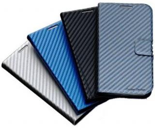 Cooler Master Carbon Texture Folio Case for Samsung Galaxy S4 - Dark Grey Photo