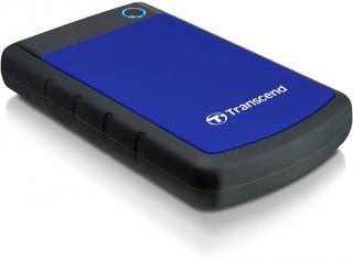 Transcend StoreJet 25H3 1TB Portable External Hard Drive - Blue Photo