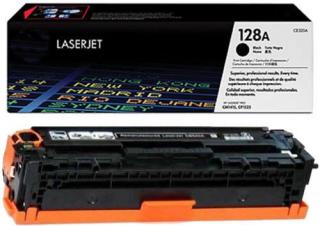 HP 128A Black LaserJet Toner Cartridge (CE320A) Photo