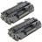 HP 80X 2-pack High Yield Black LaserJet Toner Cartridge (CF280XD) Photo