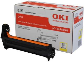 OKI 44318505 Colour Laser Image Drum Unit - Yellow Photo