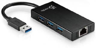 J5 Create JUH470 Gigabit Ethernet & 3-port USB3.0 Hub Multi-Adapter Photo