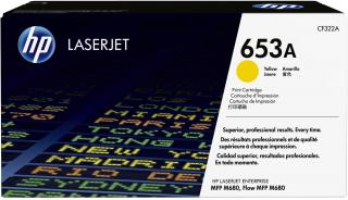 HP 653A Yellow LaserJet Toner Cartridge (CF322A) Photo