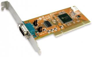 Sunix Serial RS-232 High Speed Card with Power select (SER5027PH) Photo