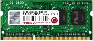 Transcend 2GB 1600MHz DDR3L Notebook Memory Module (TS256MSK64W6N) Photo