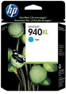 HP 940XL Cyan Blister Pack Ink Cartridge Photo