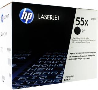HP 55X 2-pack High Yield Black LaserJet Toner Cartridge (CE255XD) Photo