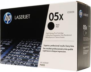 HP 05X 2-pack High Yield Black LaserJet Toner Cartridge (CE505XD) Photo